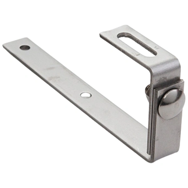 Strešný hák L 225x30x4, nastaviteľný, nerez